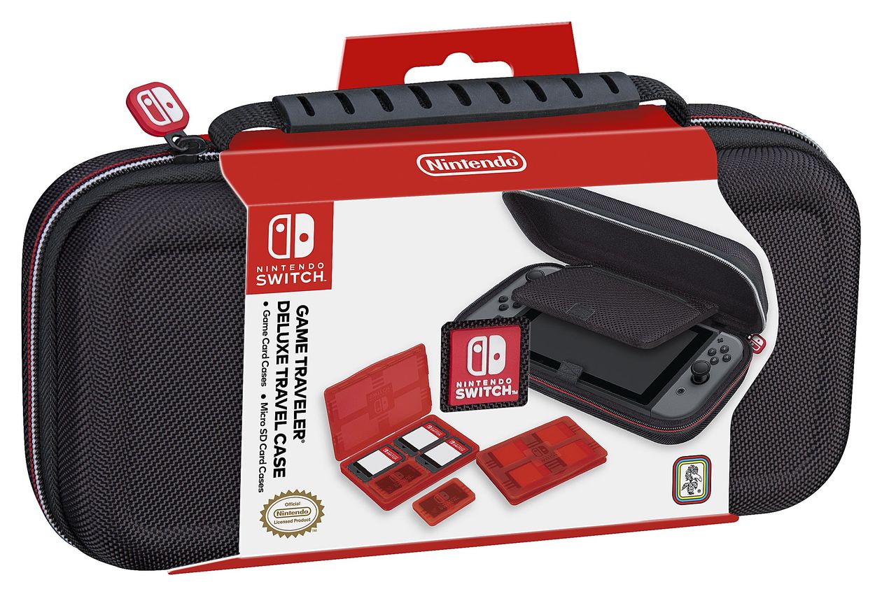 Game Traveler Deluxe Travel Case Nintendo Switch  (Schwarz) 