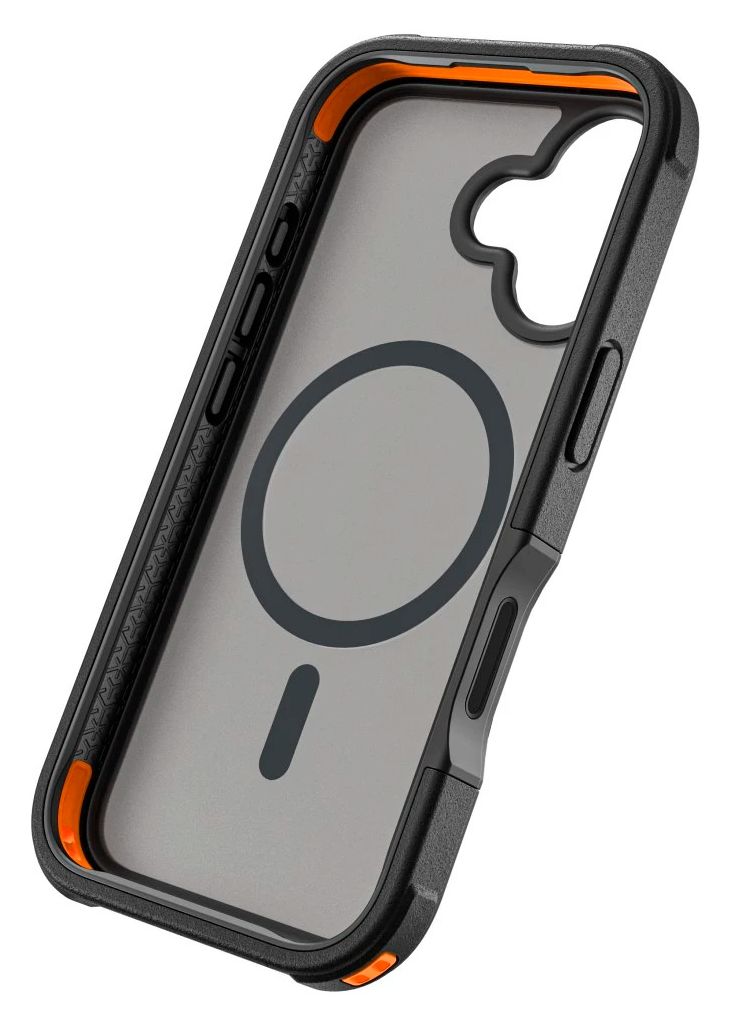 016037 Robust Hybrid Cover für iPhone 17  (Schwarz) 