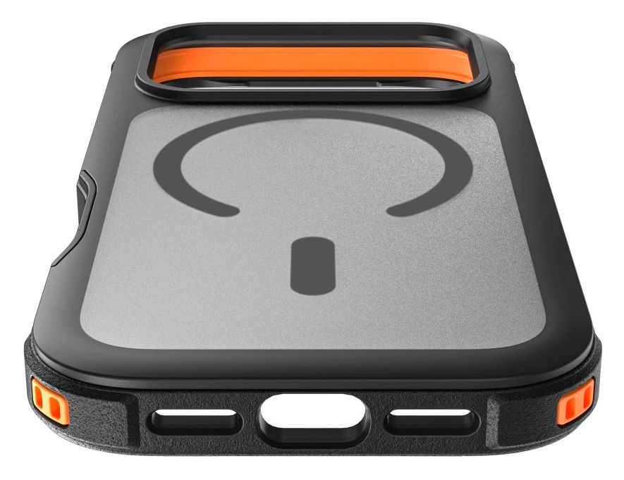 016046 Robust Hybrid Cover für iPhone 17 Pro  (Schwarz) 