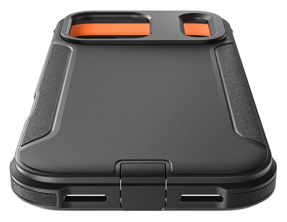 016055 Ultra Robust Cover für iPhone 17 Pro Max  (Schwarz) 