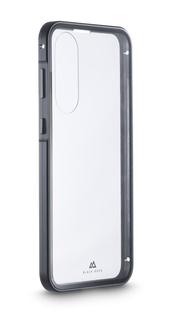 080295 360 Grad Glass Cover für Samsung Galaxy A57 5G  (Schwarz/Transparent) 