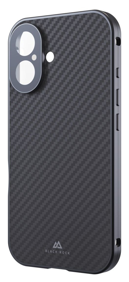 360 Grad Glass Cover für Apple iPhone 16  (Schwarz/Transparent) 