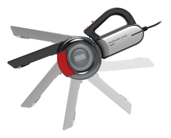 PV1200AV Dustbuster Handstaubsauger 12 V (Grau, Rot, Transparent) 