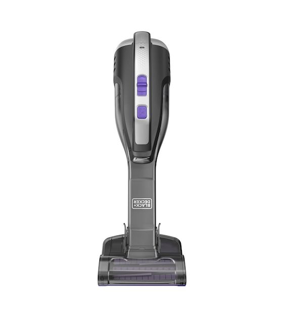 DVD320BP Handstaubsauger Beutellos 12 V  (Schwarz) 