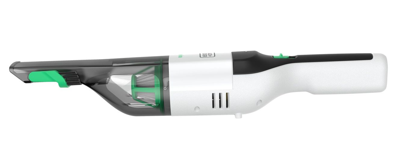 REVHV8C Handstaubsauger Beutellos bis 10 min Laufzeit 7,2 V  (Schwarz, Weiß) 