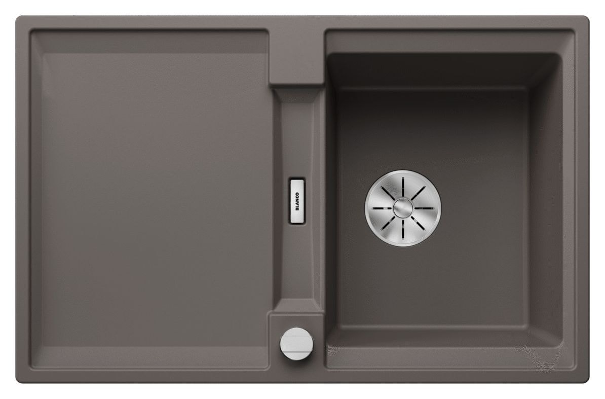 ADIRA 45 S Einbauspüle für 45 cm Unterschrank Silgranit 1 Becken  (Grau) 