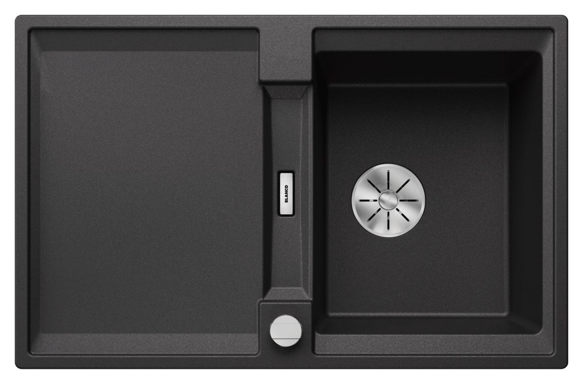 ADIRA 45 S Einbauspüle für 45 cm Unterschrank Silgranit 1 Becken  (Anthrazit) 
