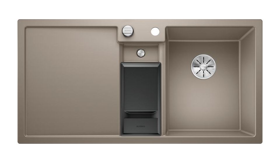 COLLECTIS 6 S Einbauspüle für 60 cm Unterschrank Silgranit 3 Becken  (Beige) 