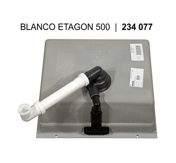 ETAGON 500-U Unterbauspüle für 60 cm Unterschrank Silgranit 1 Becken  (Anthrazit) 