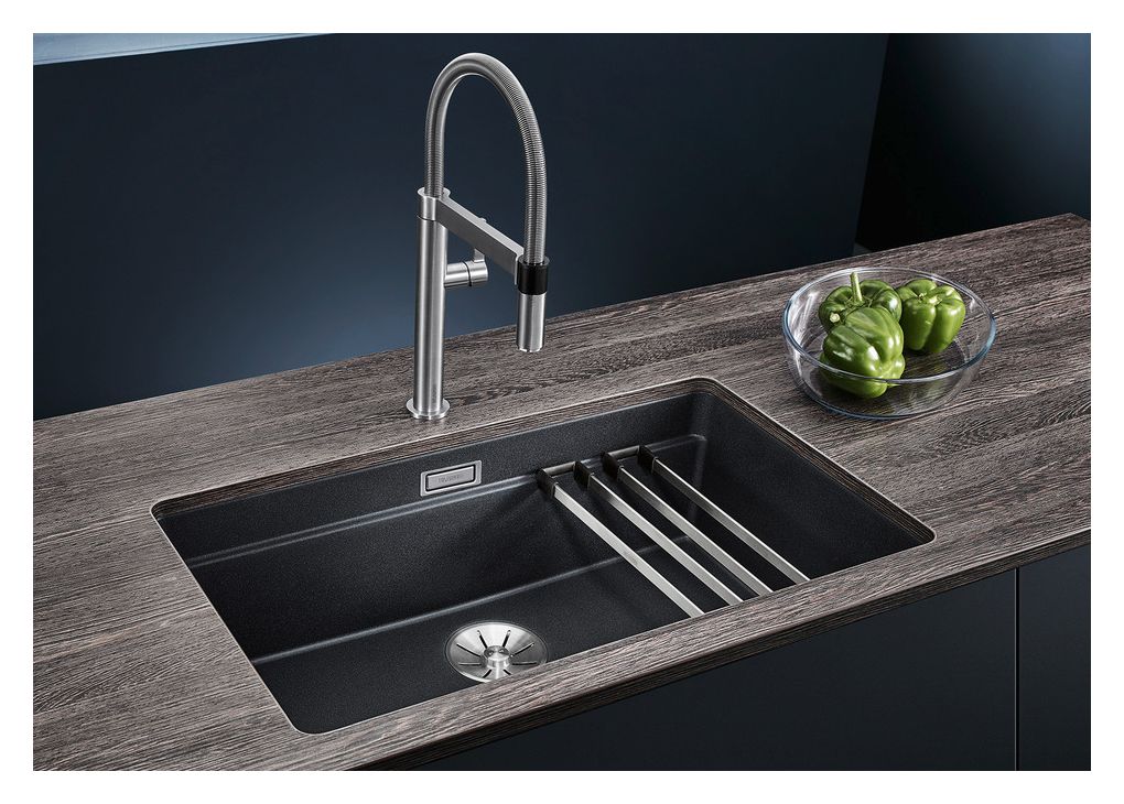 ETAGON 700-U Unterbauspüle für 80 cm Unterschrank Silgranit 1 Becken  (Grau) 
