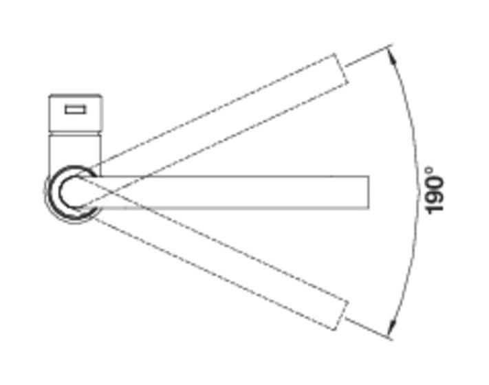 LANORA-S-F, Edelstahl massiv, Edelstahl gebürstet, Hochdruck 