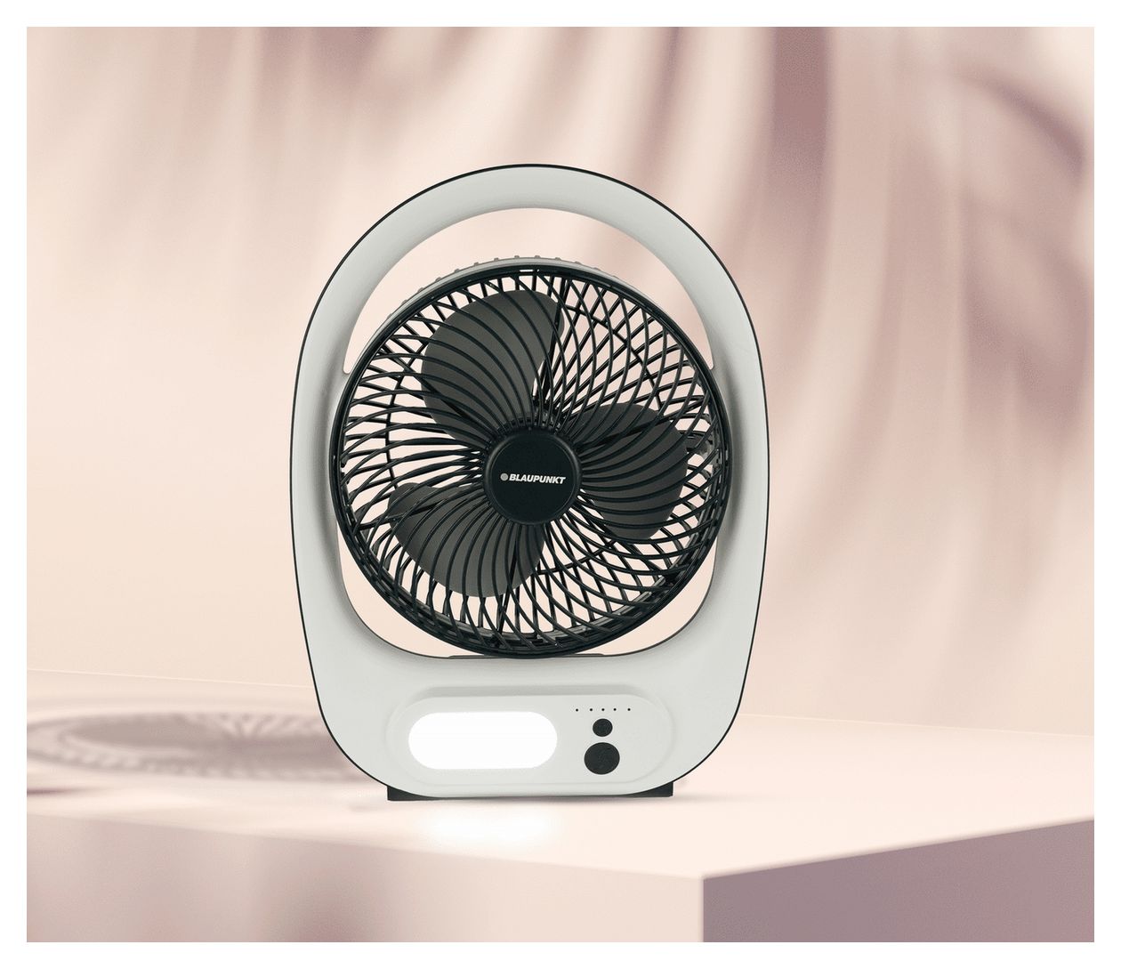 WB011 Ventilator Flur, Tisch  (Weiß) 