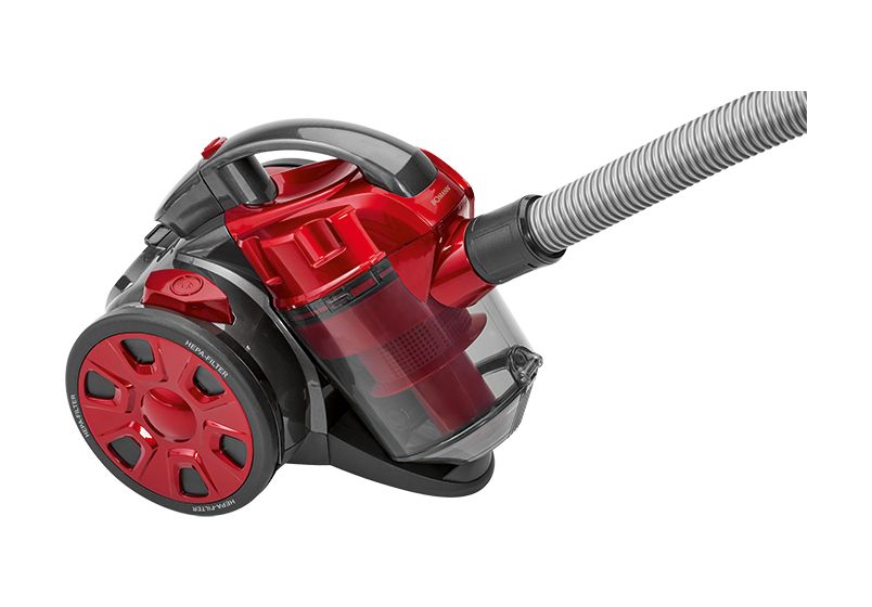 BS3000CB Bodenstaubsauger Beutellos 700 W HEPA  (Rot) 