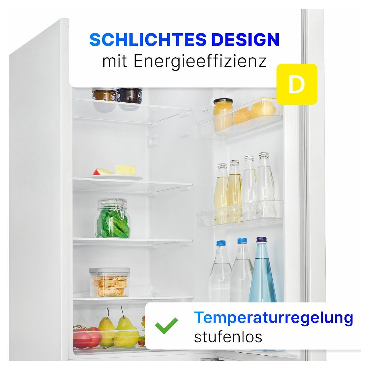 KG184.1 198 l / 71 l Kühl-Gefrierkombi freistehend 168 kWh Jahr  (Weiß) 