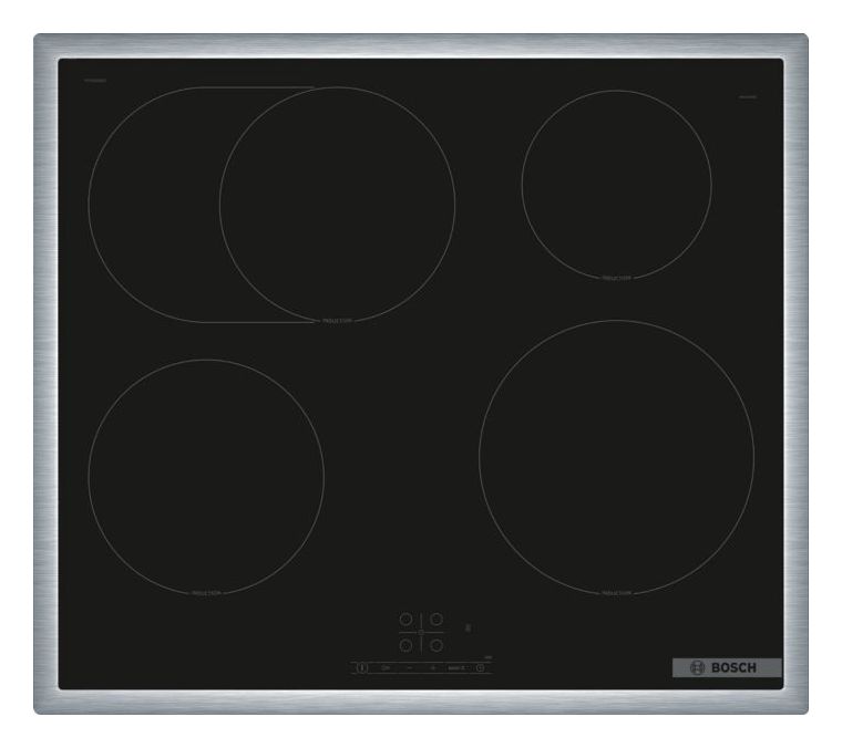 EXB43IK1 (HBA514BS3 + PIF64RBB5E + HEZ631070) Backofen-Set groß AutoClean mit autarkem 60 cm Induktions Kochfeld 