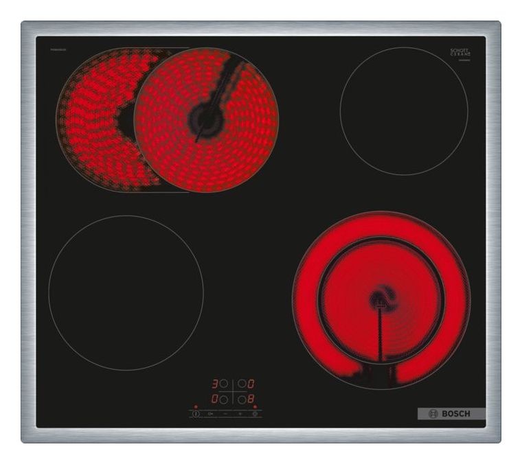 HBD671CS62 (HBG578BS3+ PKN645BA2E) Backofen-Set groß AutoClean mit autarkem 60 cm Glaskeramik Kochfeld 