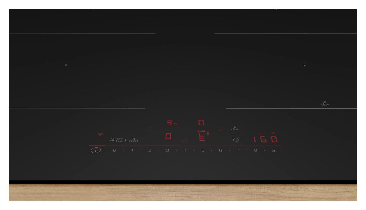 HBDCORE6M (HBA571BB4 + PVQ69BHC1E) Backofen-Set groß AutoClean mit autarkem 60,2 cm Induktions Kochfeld 