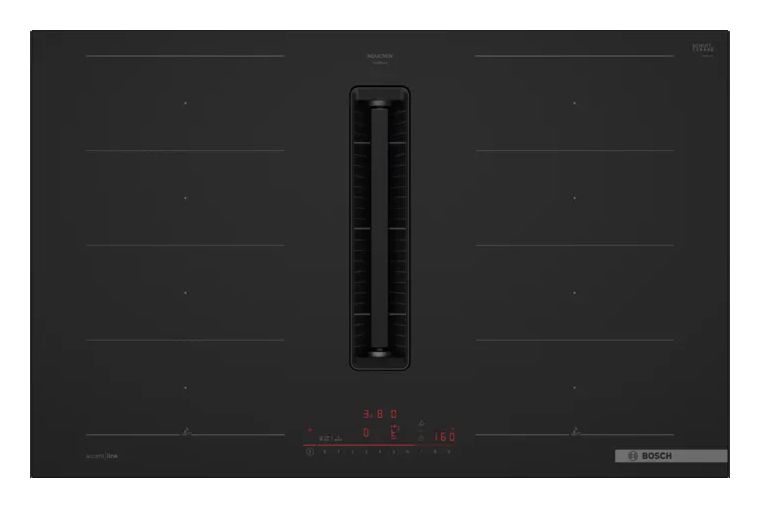 HBDMATTK06 (HBA4720B3 + PXL89BH26E) Backofen-Set groß AutoClean mit autarkem 81,2 cm Induktions Kochfeld 