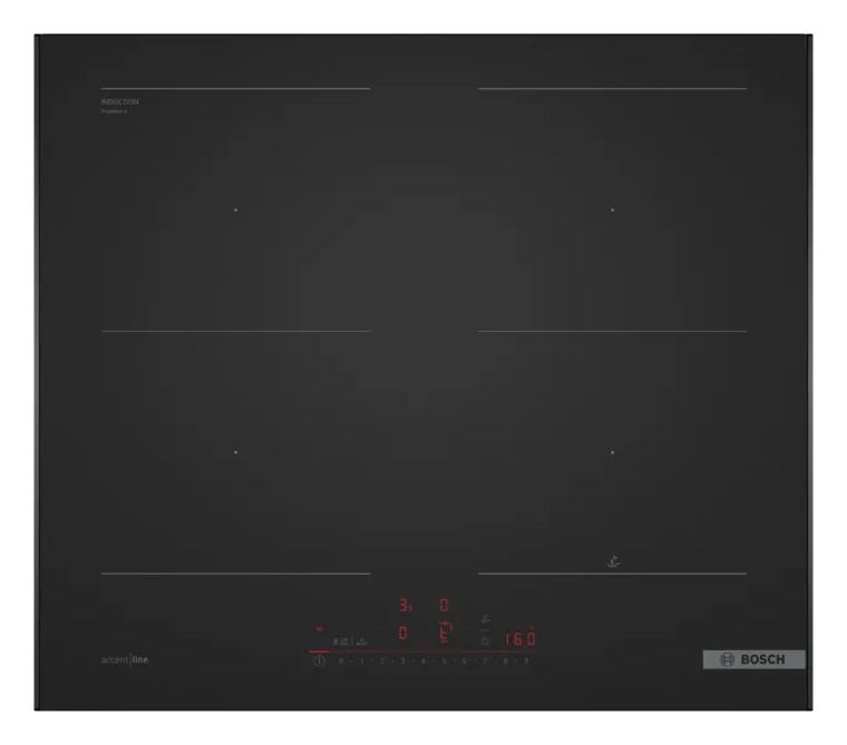 HBDMATTK10 (HBG972KB1 + PVQ69BHC1E) Backofen-Set groß AutoClean mit autarkem 60,2 cm Induktions Kochfeld 