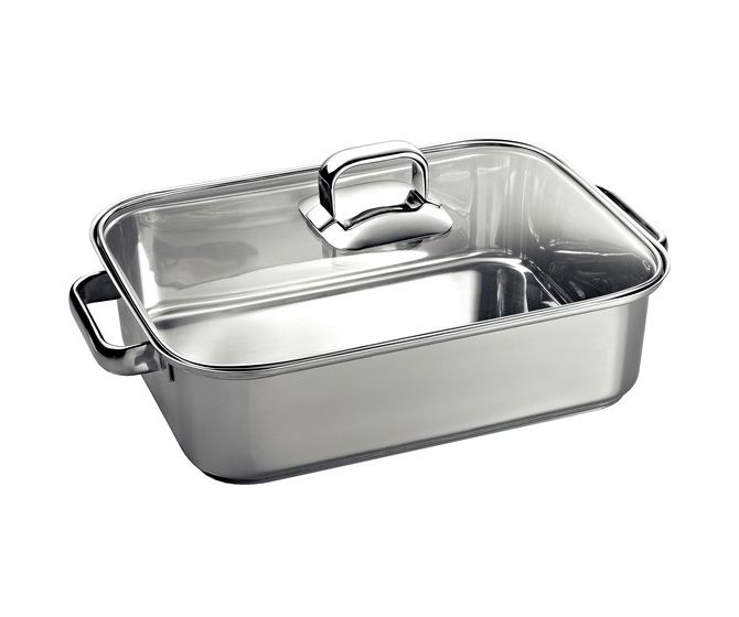 HEZ390011 Multibräter für FlexInduction Kochfelder Edelstahl 