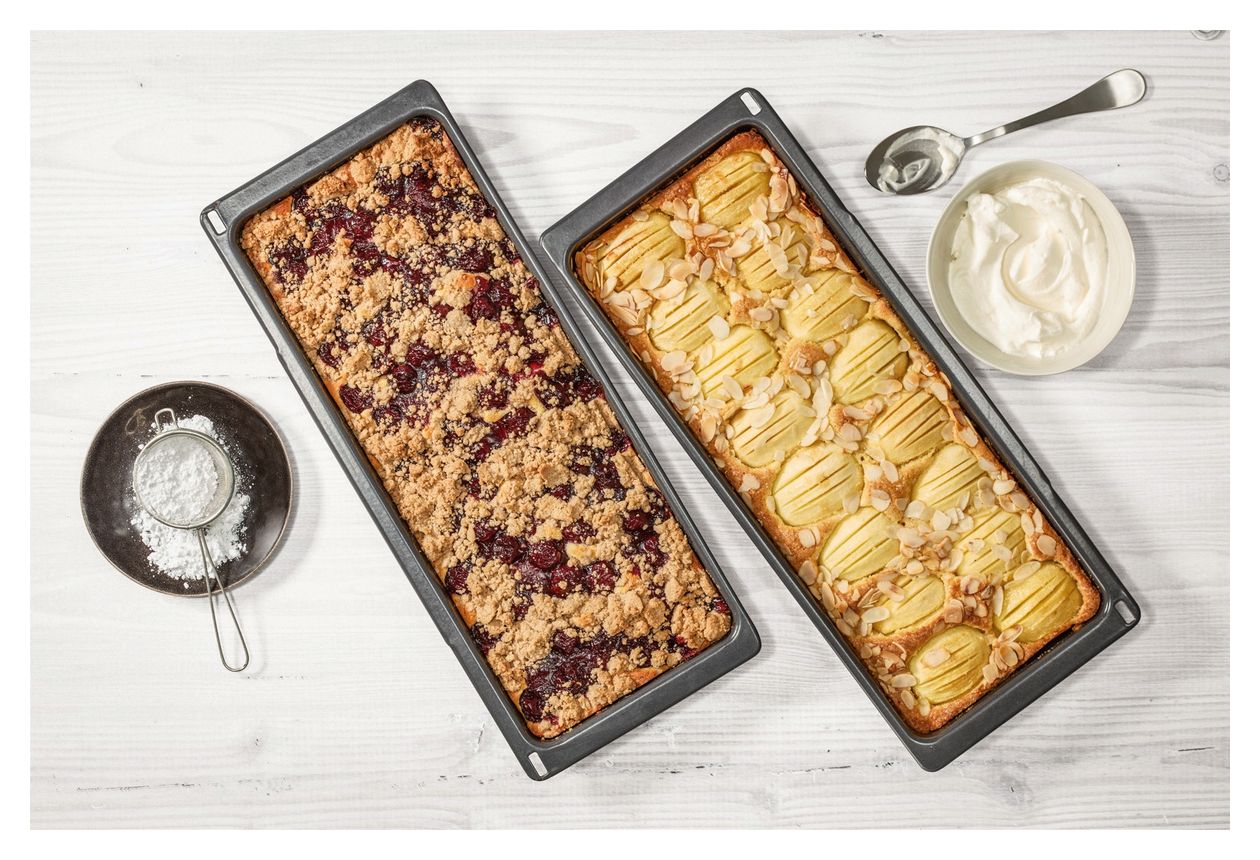 HEZ530000 2 Universalpfannen, schmales Format 
