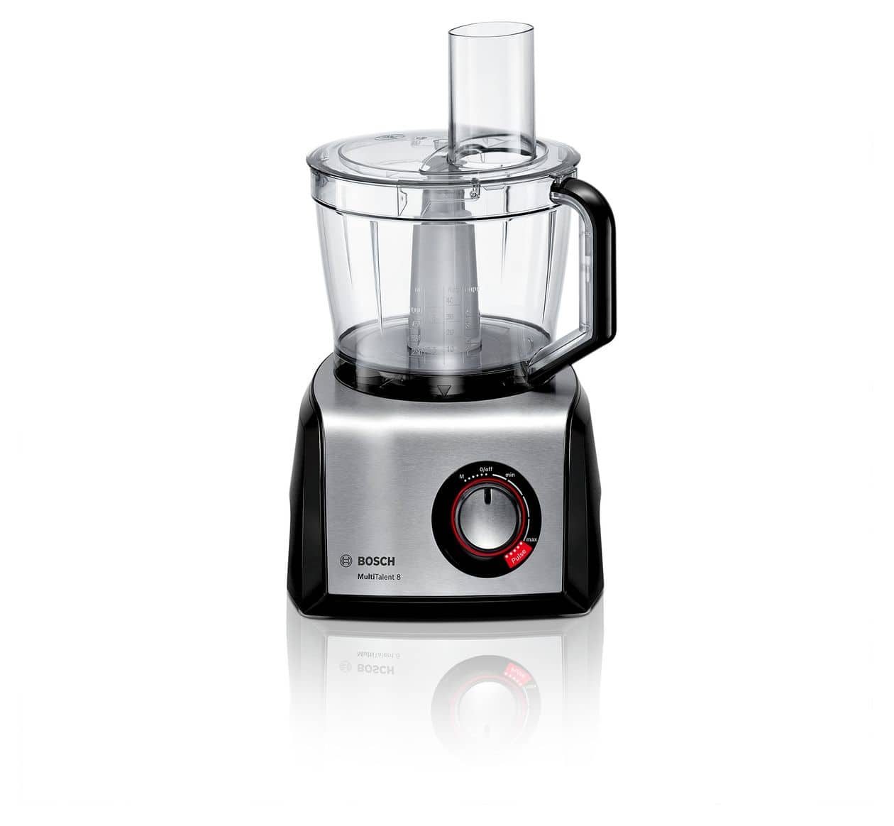 MC812M865 MultiTalent 8 1250 W Küchenmaschine 3,9 l  (Schwarz, Edelstahl) 