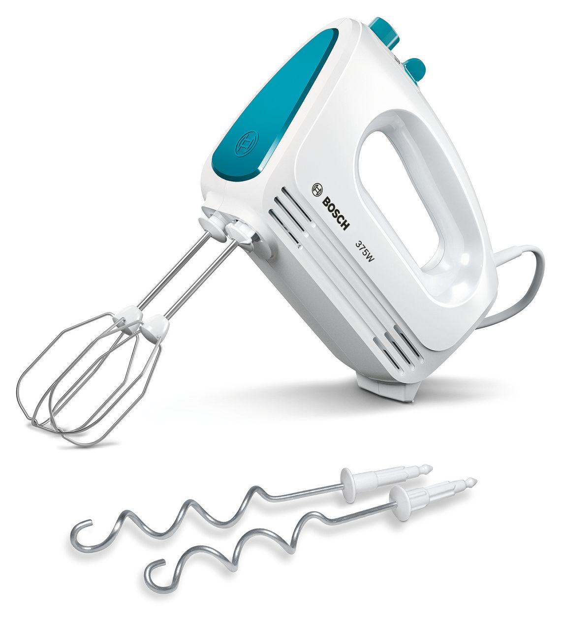 MFQ2210D CleverMixx Fun Handmixer 375 W 4 Stufen  (Blau, Weiß) 