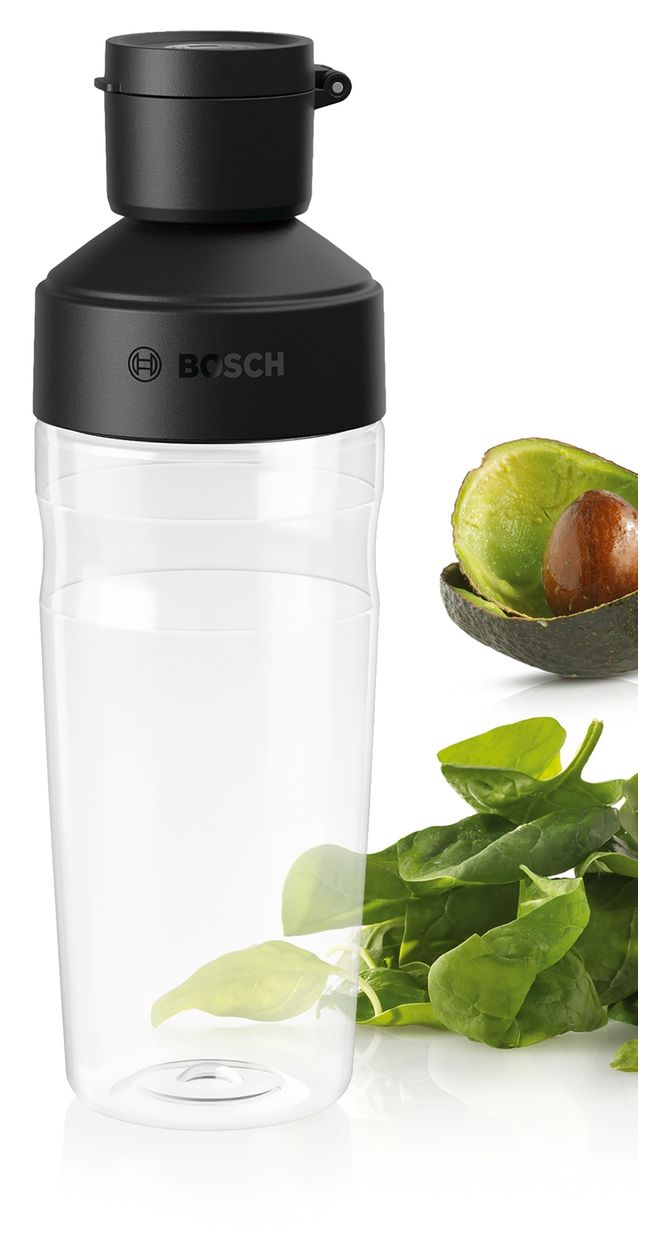 MMZV0BT1 VitaMaxx Trinkflasche Tritan (Schwarz, Transparent) 