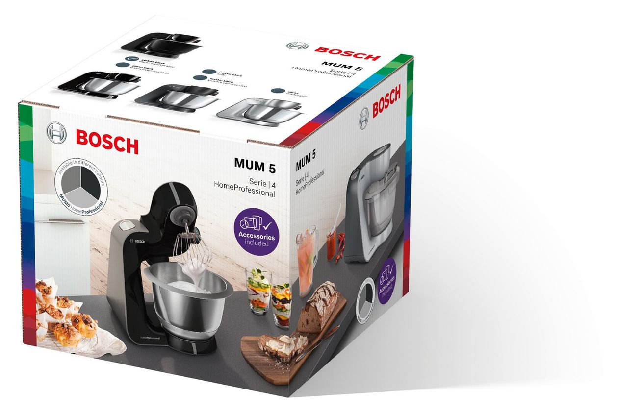 MUM59N26CB 1000 W Küchenmaschine 3,9 l  (Schwarz) 