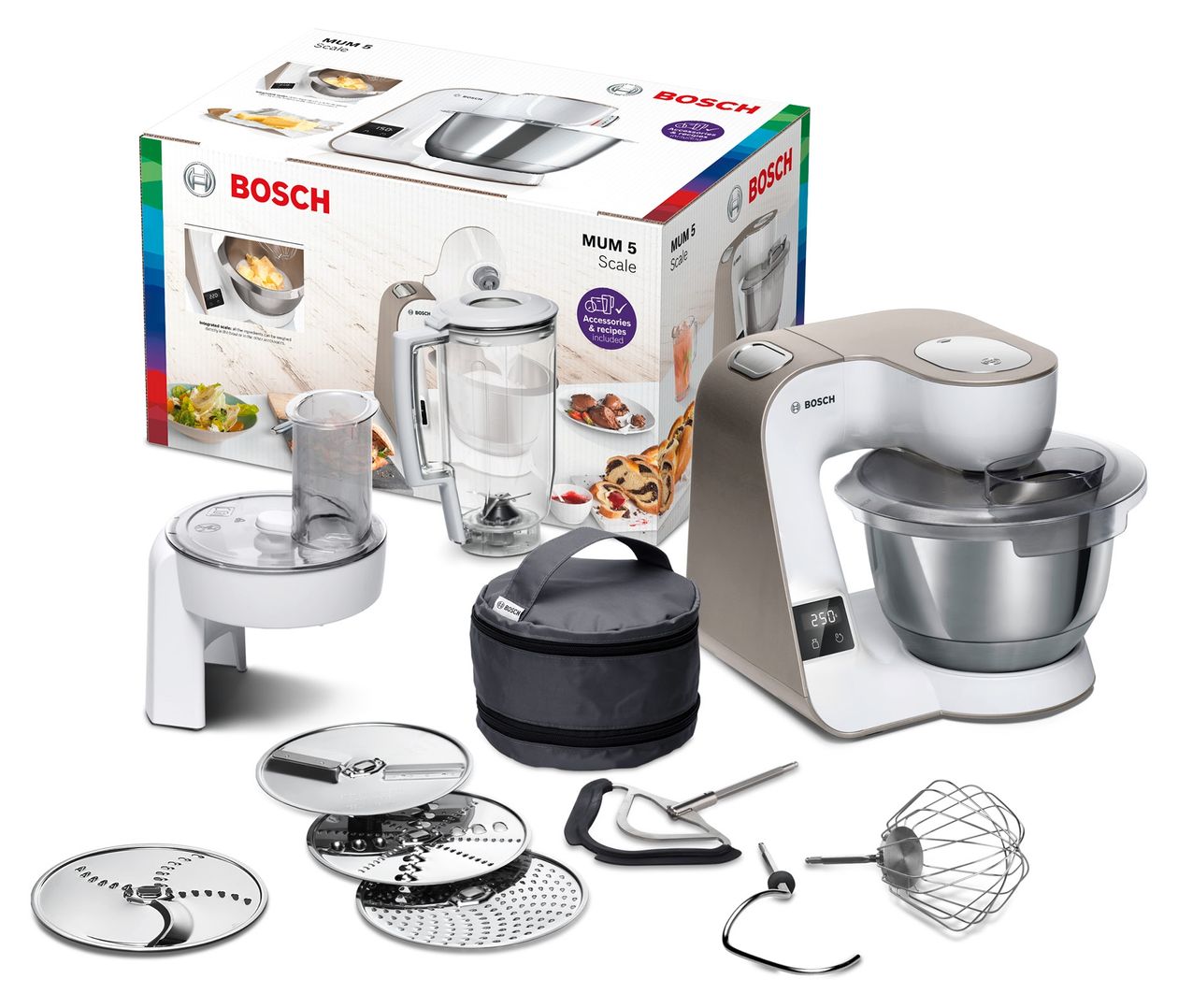 MUM5XW20 1000 W Küchenmaschine 3,9 l  (Weiß) 