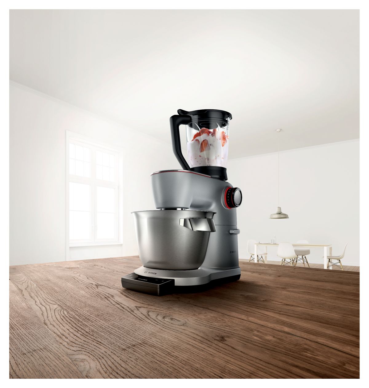 MUM9DT5S41 OptiMUM 1500 W Küchenmaschine 5,5 l  (Silber) 