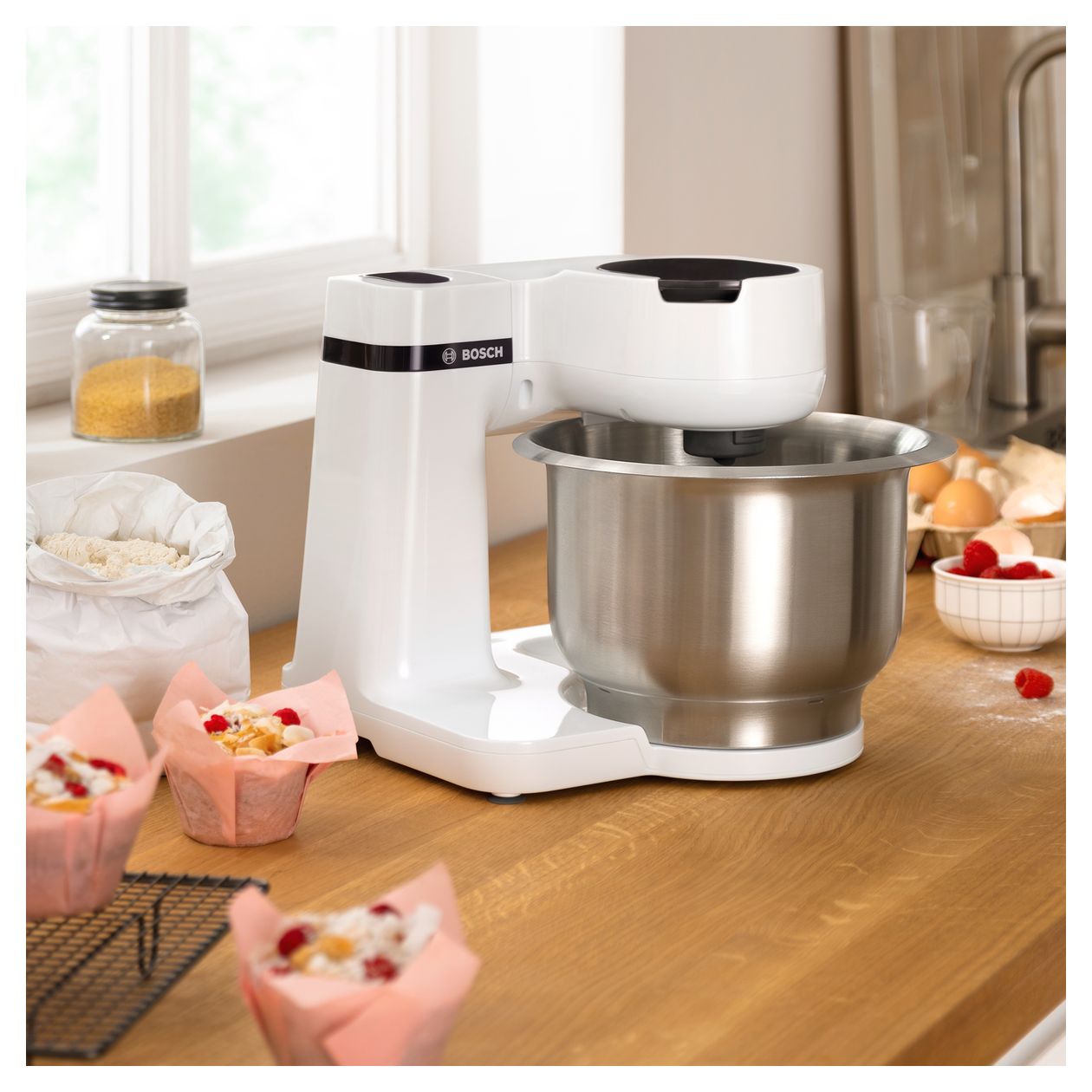 MUMS2EW00 700 W Küchenmaschine 3,8 l  (Weiß) 