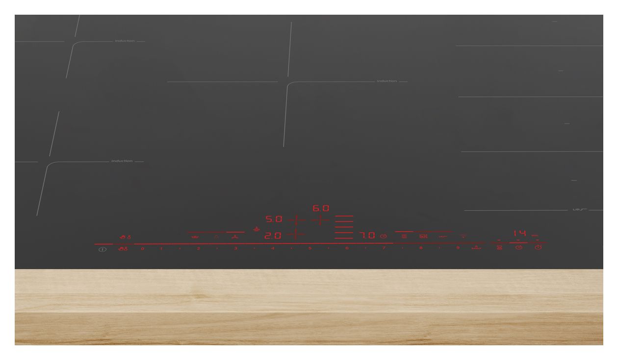 Serie 8 PXV82BDV1E autarkes 80 cm Induktionskochfeld 5 Kochzonen 