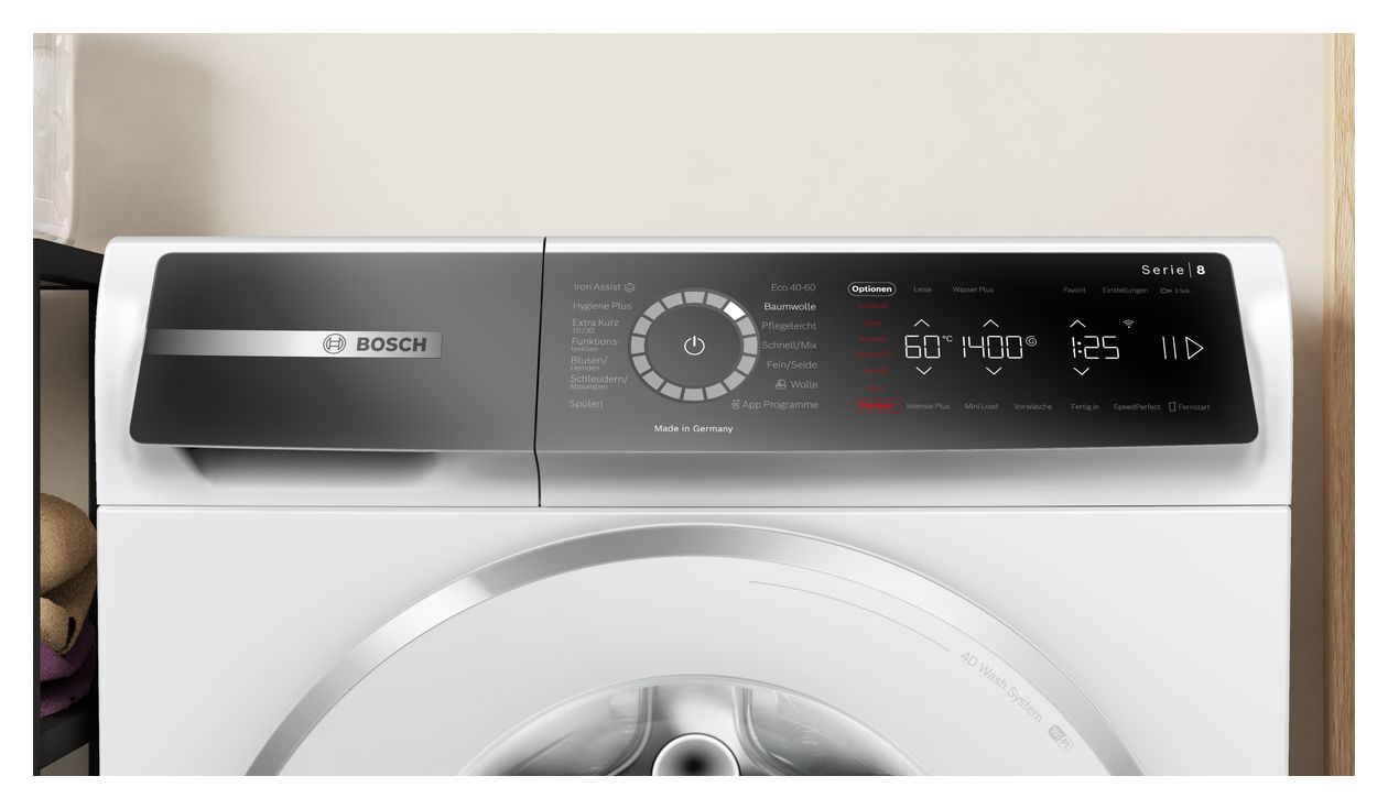 Seire 8 WGB244090 9 kg Frontlader Waschmaschine 1400 U/min aquaStop Funktion AutoClean 
