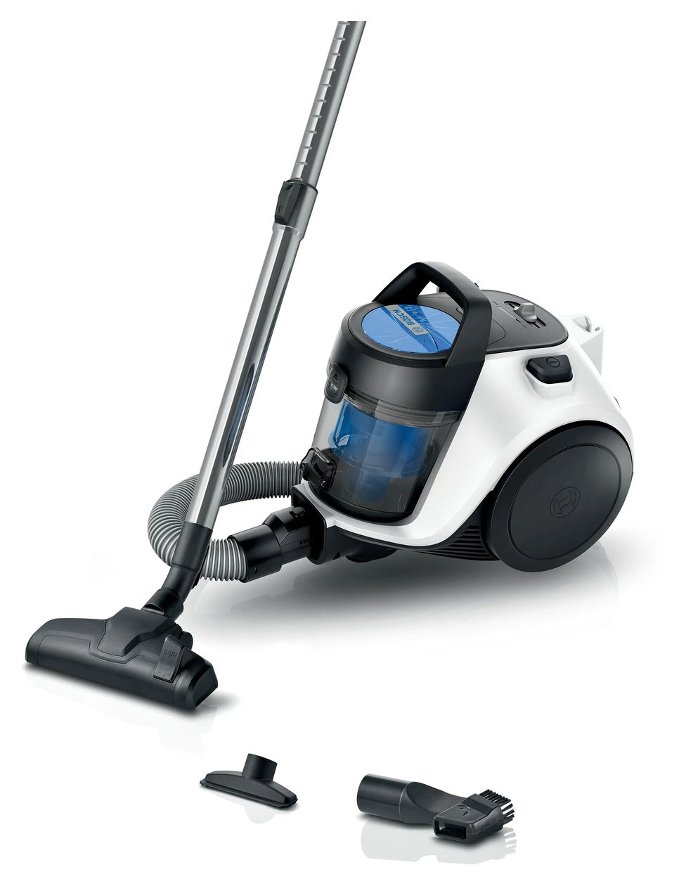 Serie 2 BKS05MWHT Bodenstaubsauger Beutellos 700 W  (Weiß) 