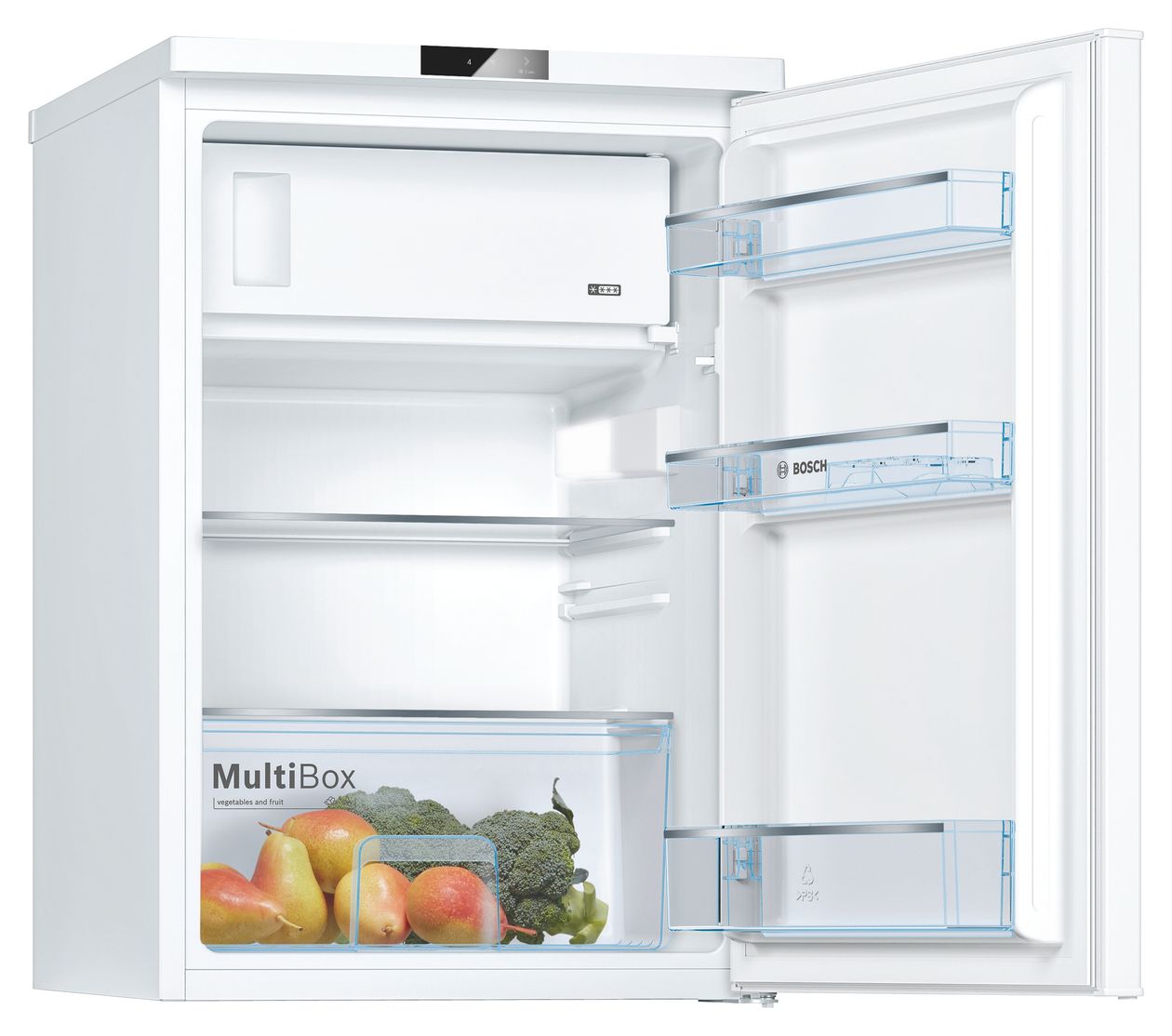 Serie 2 KTL15NWEB 120 l / 106 l Tischkühlschrank EEK: E 139 kWh Jahr  (Weiß) 