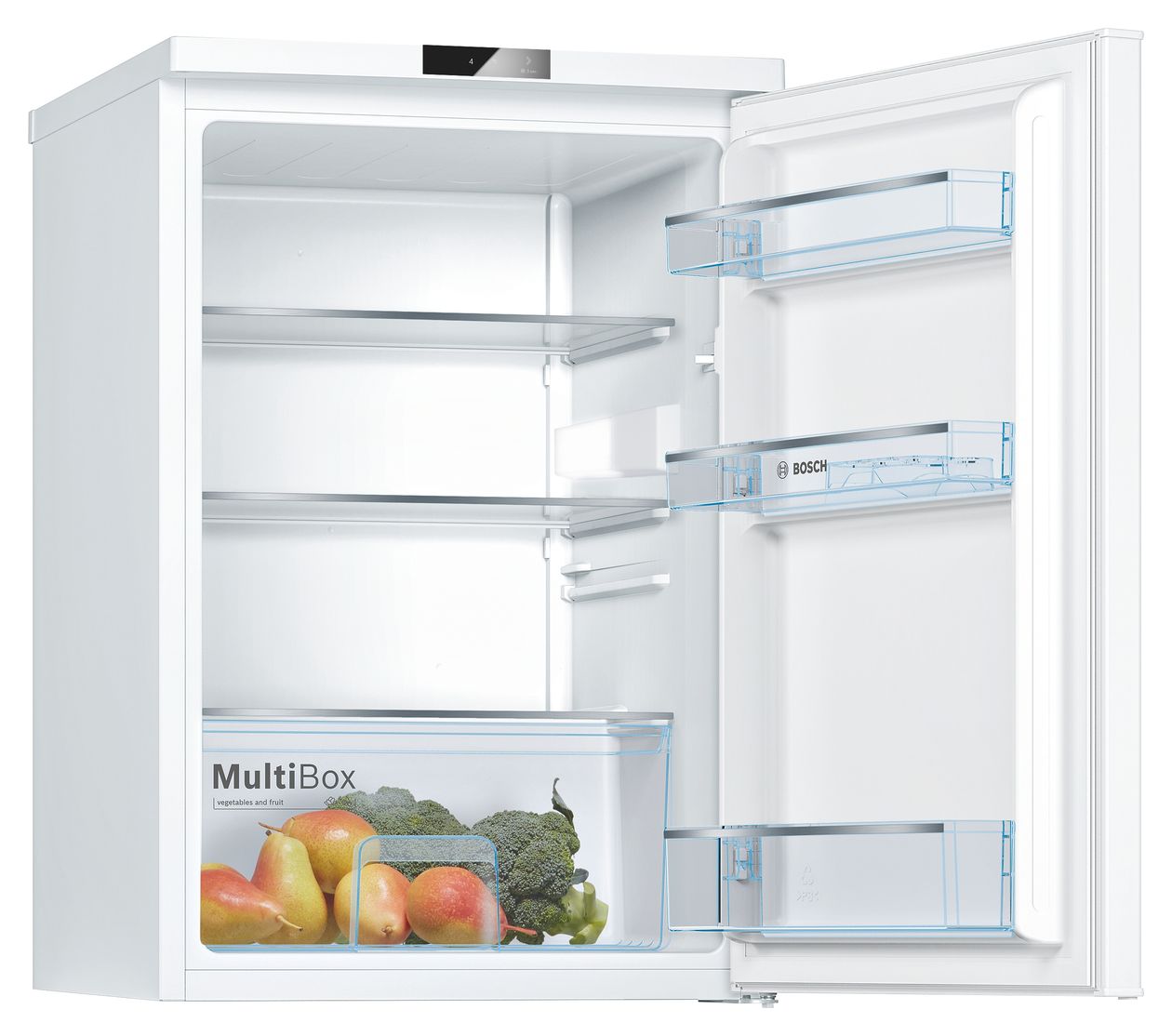 Serie 2 KTR15NWEB 134 l / 134 l Tischkühlschrank EEK: E 91 kWh Jahr  (Weiß) 
