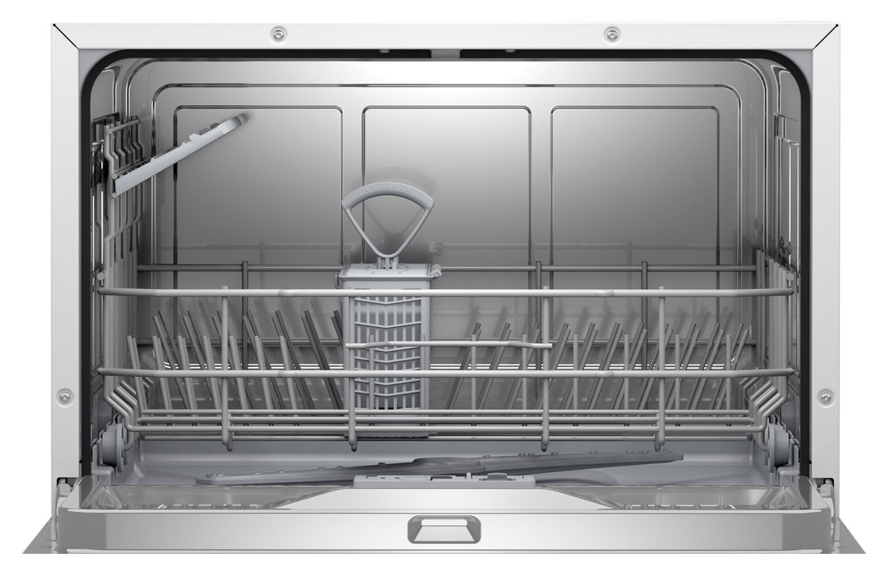Serie 2 SKS2ITW00E Kompakt Geschirrspüler unterbaufähig Leise 6 Maßgedecke aquaStop Funktion 