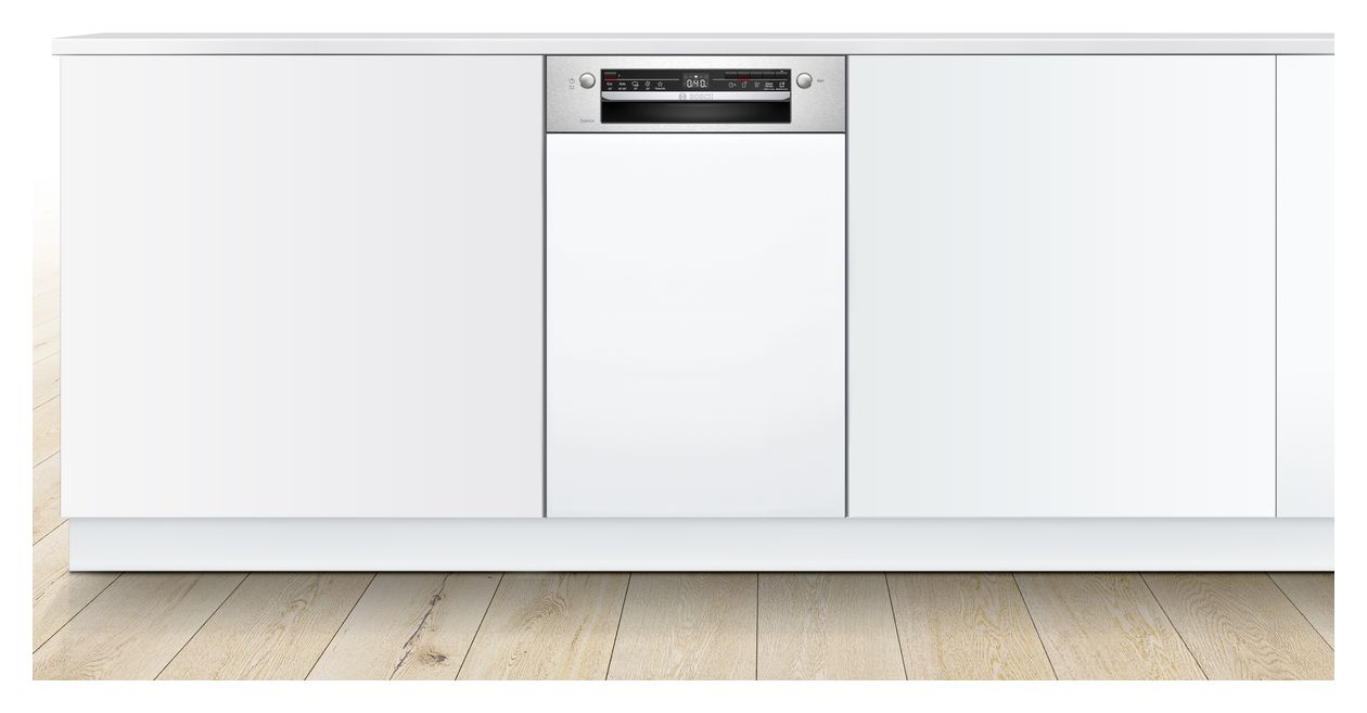 Serie 2 SPI2IKS10E 45 cm Geschirrspüler teilintegriert (ohne Front) Leise 9 Maßgedecke aquaStop Funktion 