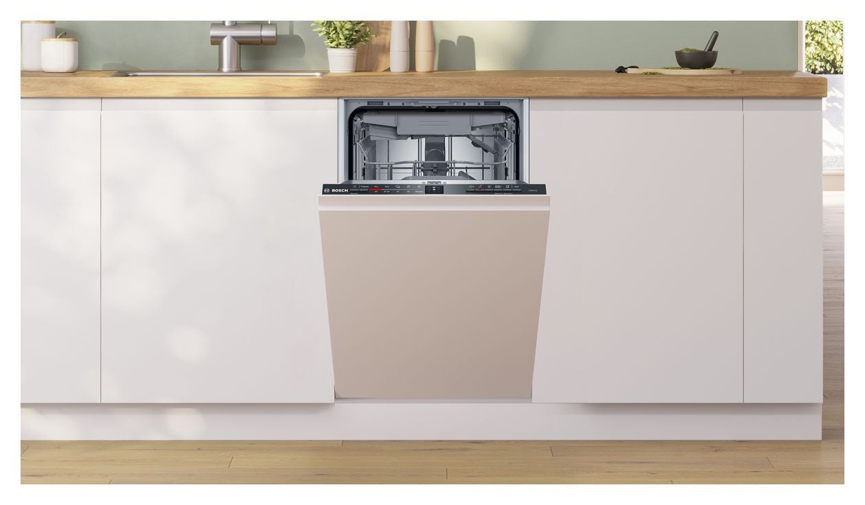 Serie 2 SPV2HMX02E 45 cm Geschirrspüler vollintegriert (ohne Front) Leise 10 Maßgedecke aquaStop Funktion Wärmetauscher 