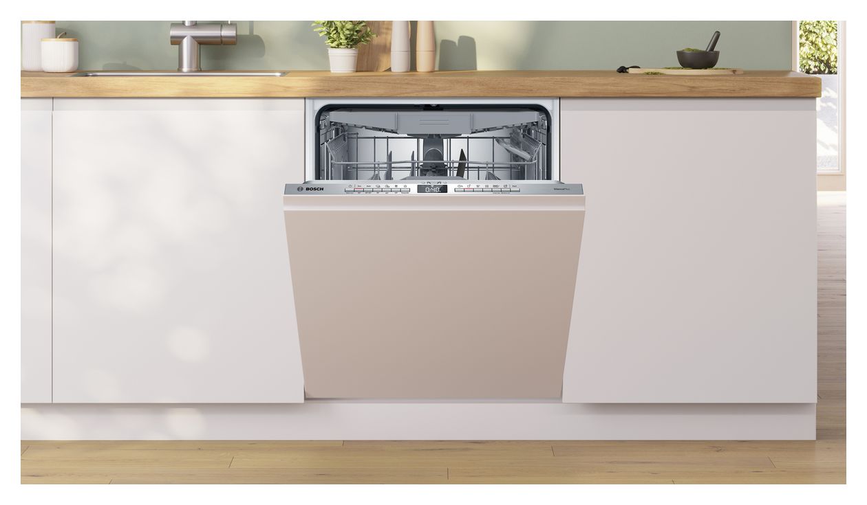 Serie 4 SMH4ECX28E 60 cm Geschirrspüler vollintegriert (ohne Front) Sehr leise 14 Maßgedecke aquaStop Funktion Heat exchanger/Drying assistant 