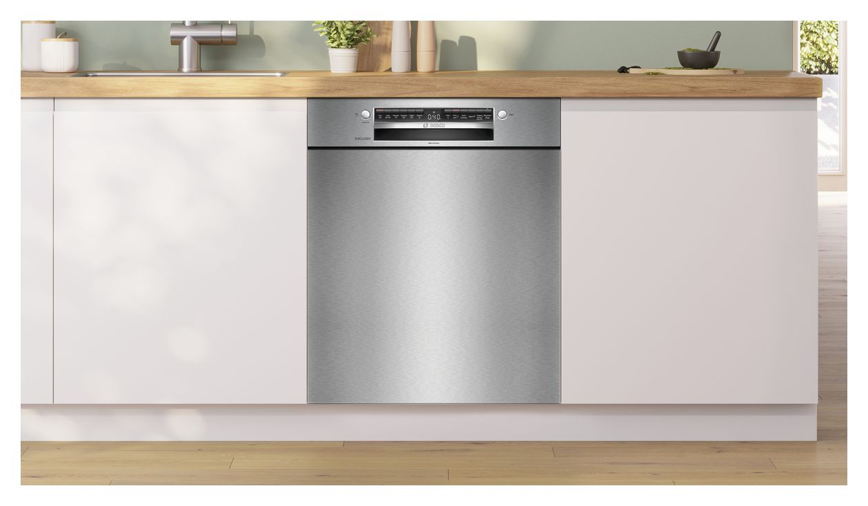 Serie 4 SMU4EBS03D 60 cm Geschirrspüler freistehend Sehr leise 13 Maßgedecke aquaStop Funktion Wärmetauscher/EfficientDry 