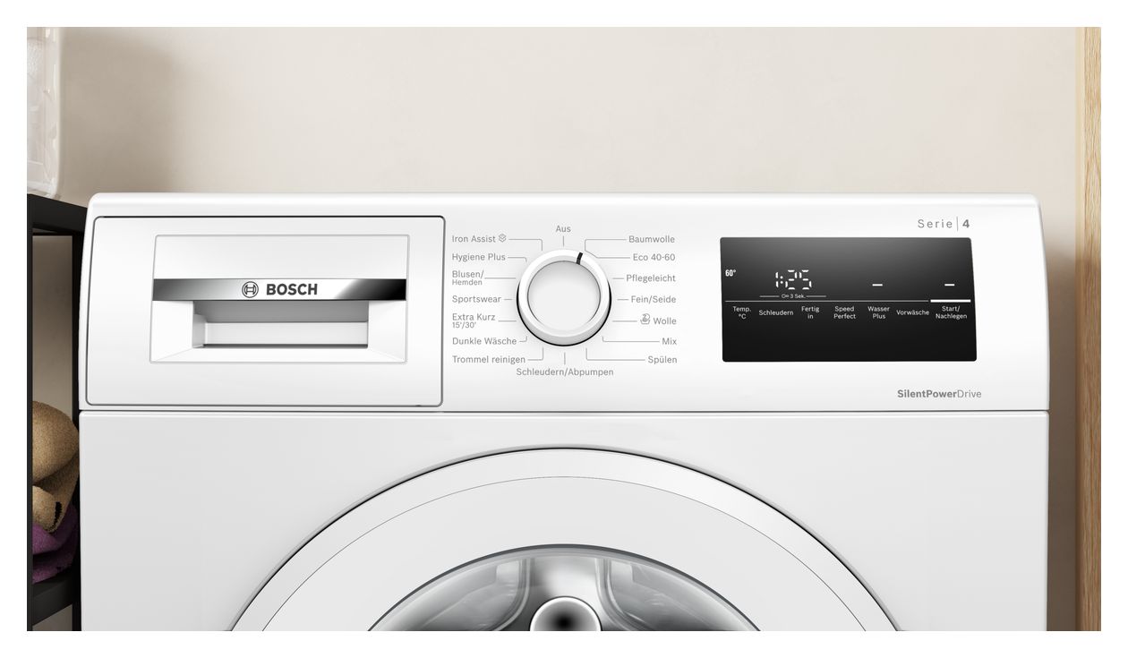 Serie 4 WAN28272 8 kg Frontlader Waschmaschine 1400 U/min aquaStop Funktion 