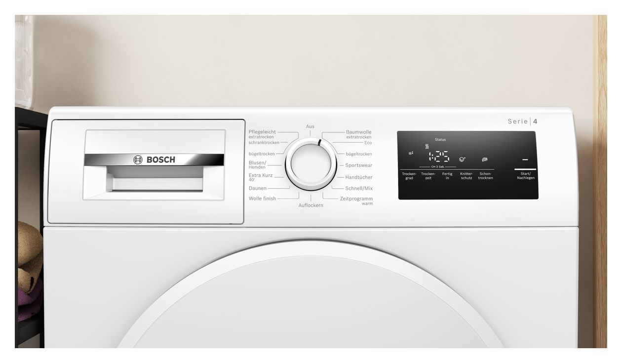 Serie 4 WTH83004 Kondensations Trockner Frontlader 