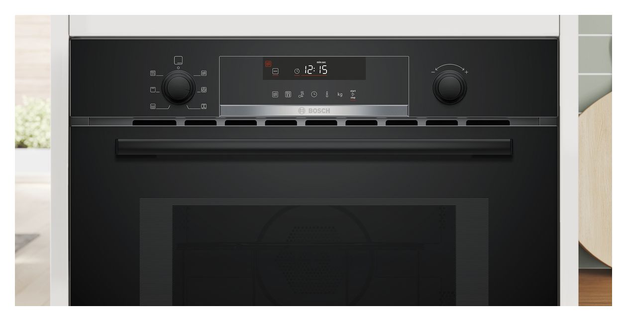 Serie 6 CMA585GB1 Einbau-Mikrowelle 900 W Größe: maxi Grill (Schwarz) 