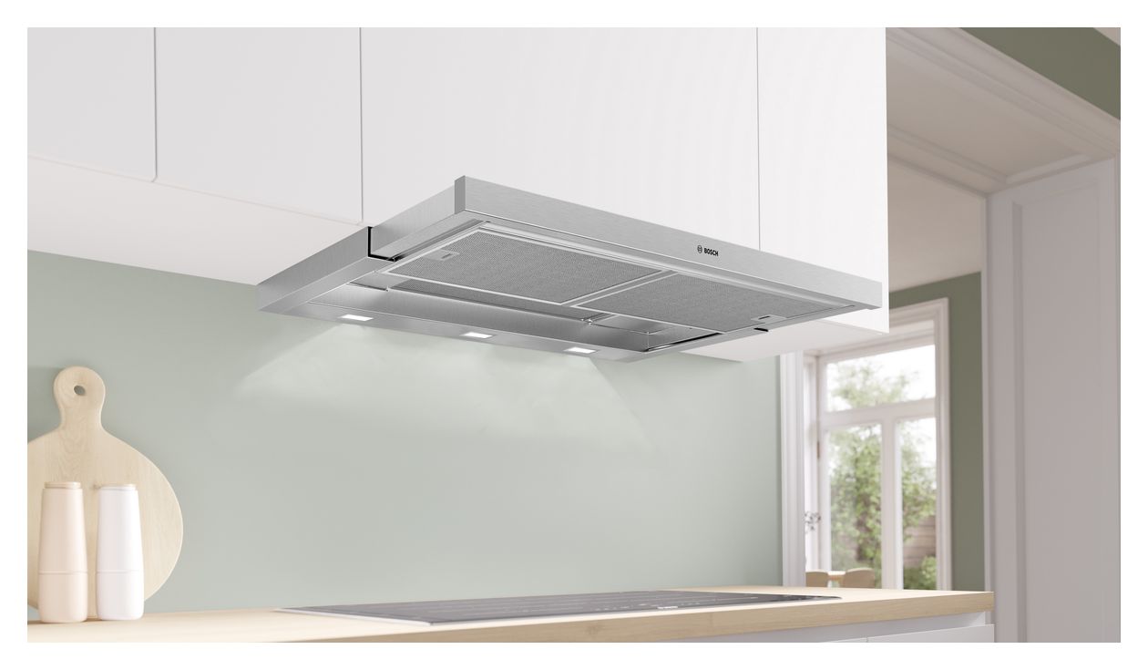 Serie 6 DFR097T51 Abluft/Umluft Dunstabzugshaube/Esse Einbau 90 cm (Edelstahl) 