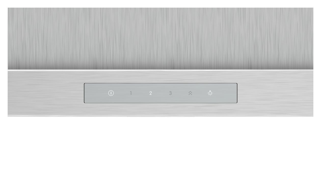 Serie 6 DWB97CM50 Abluft/Umluft Dunstabzugshaube/Esse Wand 90 cm (Edelstahl) 