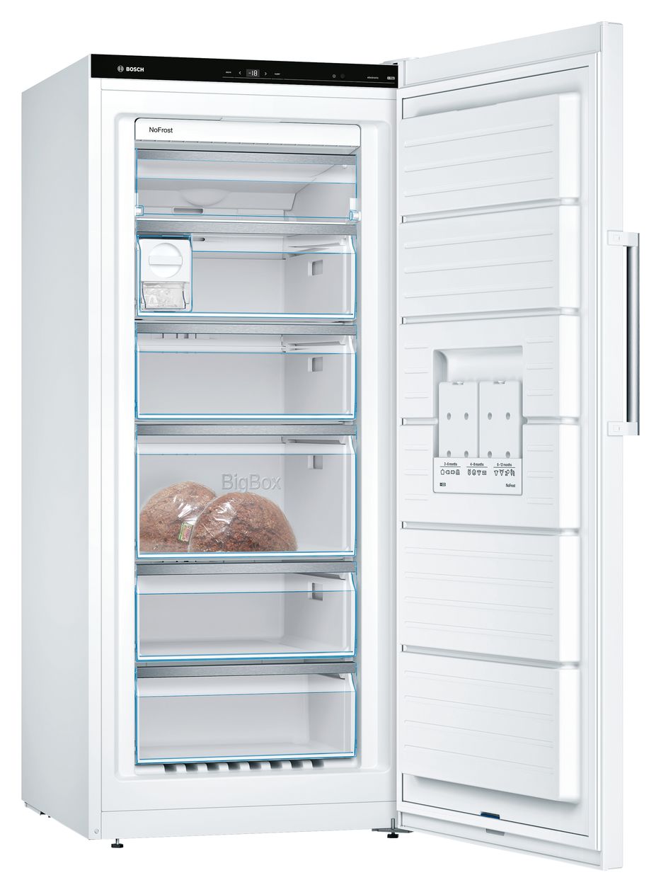 Serie 6 GSN51AWDV 290 l Gefrierschrank 201 kWh Jahr NoFrost  (Weiß) 
