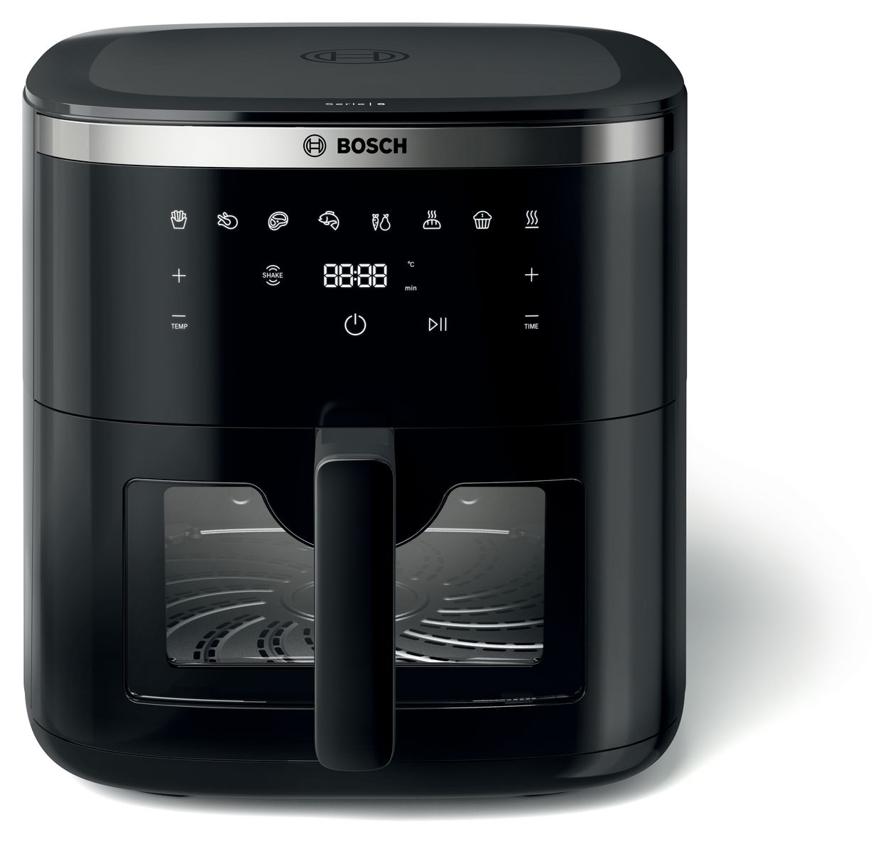 Serie 6 MAFS2671B Heißluftfritteuse 7,2 l 1800 W  (Schwarz) 