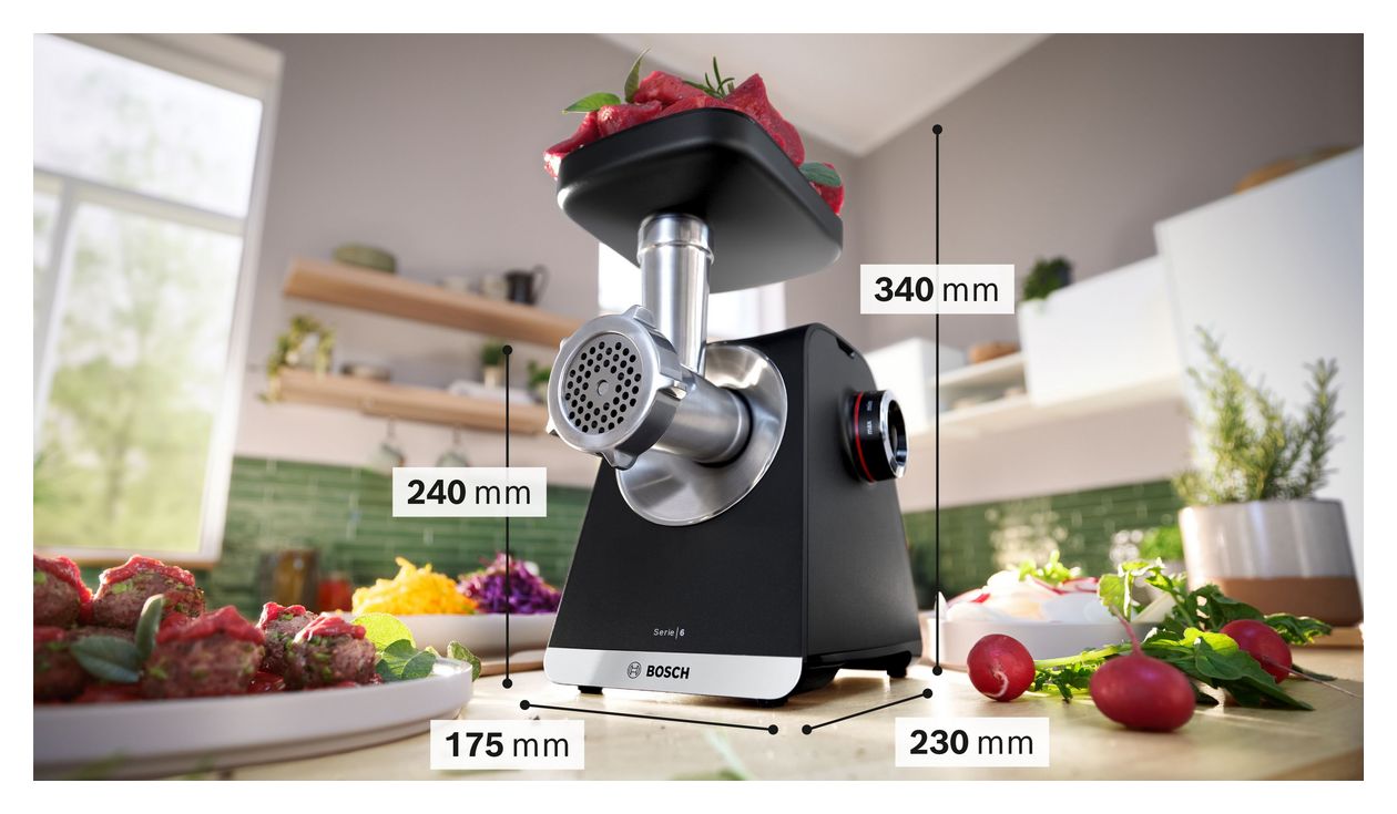 Serie 6 MFWS650B MultiPower Fleischwolf 